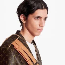 Louis Vuitton MONOGRAM Monogram Admiral Jacket For Men Brown X 52 Inch -Bandolier Online Shop 320b8f37 ad0a 40b4 99c3 47469f207bbe