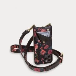Bandolier Flower Patterns Leather IPhone 8 Plus IPhone X Bridal For Women Black/floral/gold X 12 Mini -Bandolier Online Shop org 10038