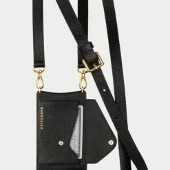 Bandolier Unisex Plain Leather Logo IPhone 13 IPhone 13 Mini For Women Black X Iphone13 14 Bandolier Unisex Plain Leather Logo IPhone 13 IPhone 13 Mini For Women Black X Iphone13 -Bandolier Online Shop org 10063