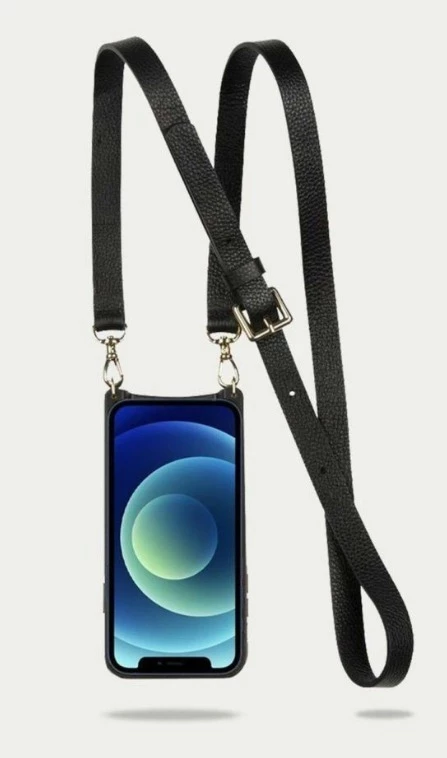 Bandolier Unisex Plain Leather Logo IPhone 13 IPhone 13 Mini For Women Black X Iphone13 5 Bandolier Unisex Plain Leather Logo IPhone 13 IPhone 13 Mini For Women Black X Iphone13 - Image 5