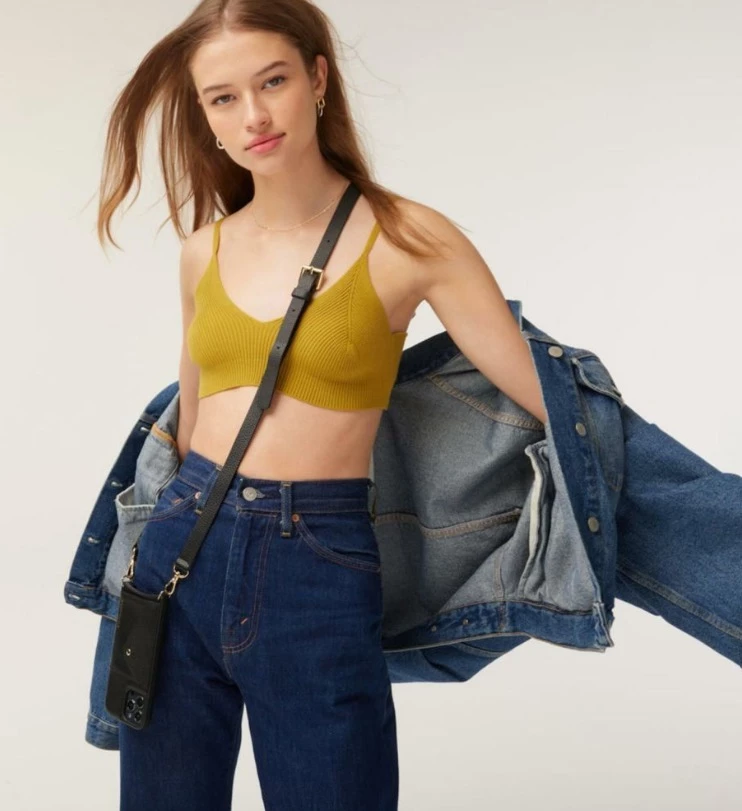 Bandolier Unisex Plain Leather Logo IPhone 13 IPhone 13 Mini For Women Black X Iphone13 10 Bandolier Unisex Plain Leather Logo IPhone 13 IPhone 13 Mini For Women Black X Iphone13 - Image 10