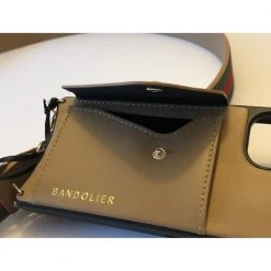 Bandolier Stripes Plain Leather IPhone 13 IPhone 13 Mini IPhone 13 Pro For Women Tan/gold X Iphone 12/ 12 Pro -Bandolier Online Shop org 1007