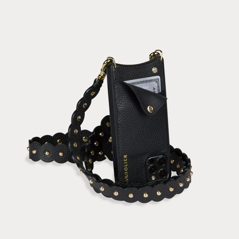 Bandolier Unisex Leather Logo IPhone 13 IPhone 13 Pro For Women Black X Iphone13 Pro 7 Bandolier Unisex Leather Logo IPhone 13 IPhone 13 Pro For Women Black X Iphone13 Pro - Image 7