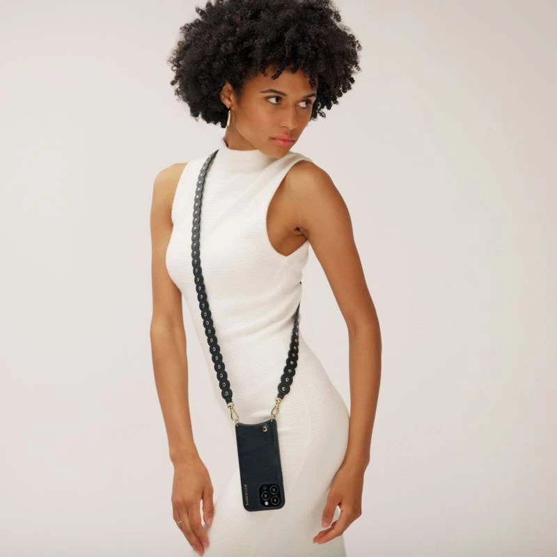 Bandolier Unisex Leather Logo IPhone 13 IPhone 13 Pro For Women Black X Iphone13 Pro 11 Bandolier Unisex Leather Logo IPhone 13 IPhone 13 Pro For Women Black X Iphone13 Pro - Image 11