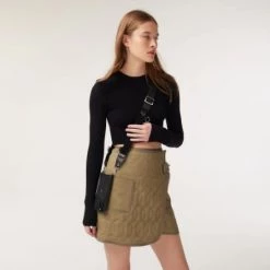 Bandolier 2022-23FW Leather Logo IPhone 13 IPhone 13 Mini IPhone 13 Pro For Women Black/silver X Iphone 13pro -Bandolier Online Shop org 10201