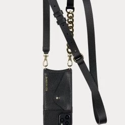 Bandolier Plain Leather IPhone 13 IPhone 13 Mini IPhone 13 Pro For Women Clay/gold X Iphone 12 Pro Max -Bandolier Online Shop org 1022