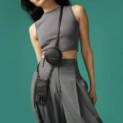 Bandolier Studded Plain Leather Logo IPhone 13 IPhone 13 Mini For Women Black/pewter X Iphone 13 Pro -Bandolier Online Shop org 10229