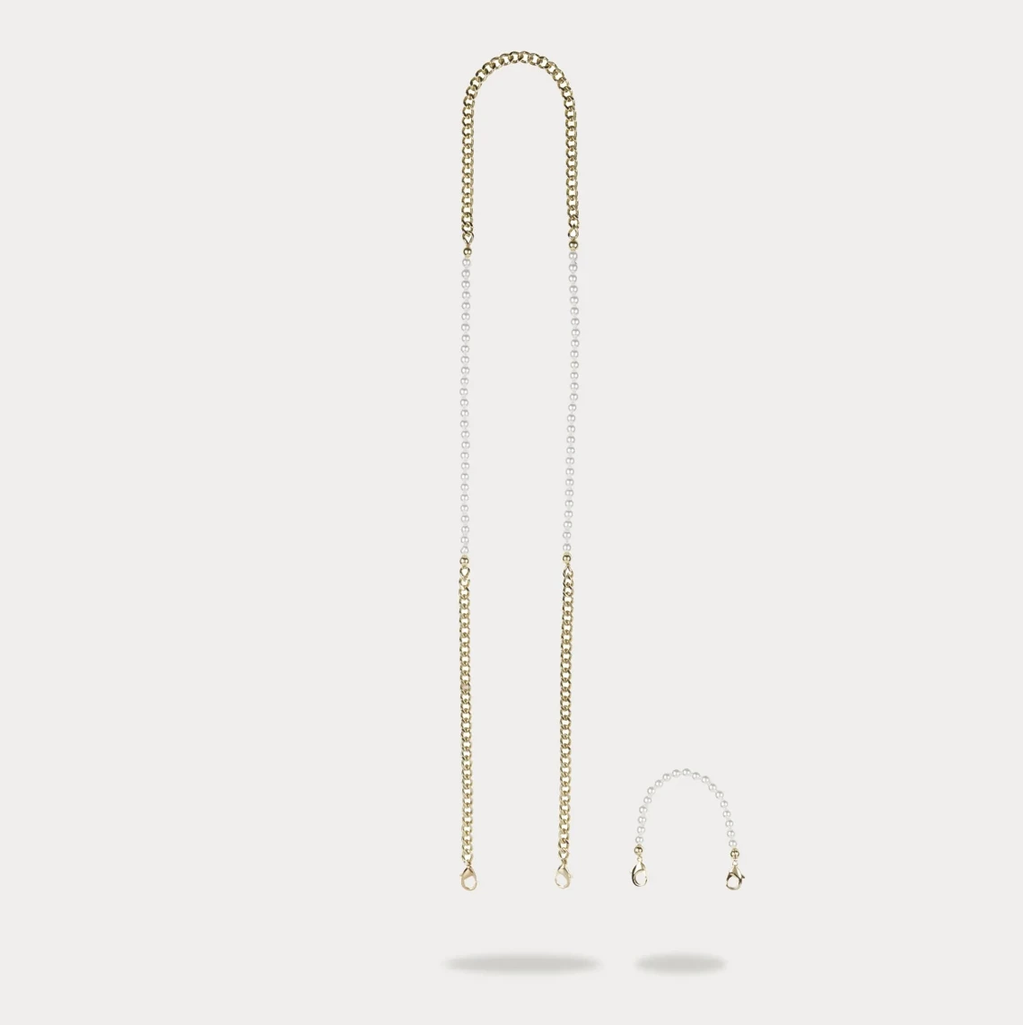 Bandolier Chain Co-ord Tech Accessories For Women Colette Ivory/gold X One Size 2 Bandolier Chain Co-ord Tech Accessories For Women Colette Ivory/gold X One Size - Image 2