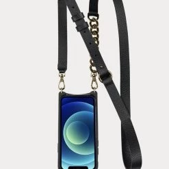 Bandolier Plain Leather IPhone 13 IPhone 13 Mini IPhone 13 Pro For Women Clay/gold X Iphone 12 Pro Max -Bandolier Online Shop org 1026