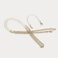 Bandolier Chain Co-ord Tech Accessories For Women Colette Ivory/gold X One Size 11 Bandolier Chain Co-ord Tech Accessories For Women Colette Ivory/gold X One Size -Bandolier Online Shop org 10260