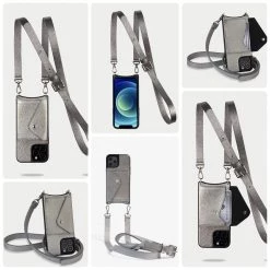 Bandolier Plain Leather IPhone 8 IPhone 8 Plus IPhone X IPhone XS For Women H. Mauve/silver X Iphone12/12 Pro -Bandolier Online Shop org 10281