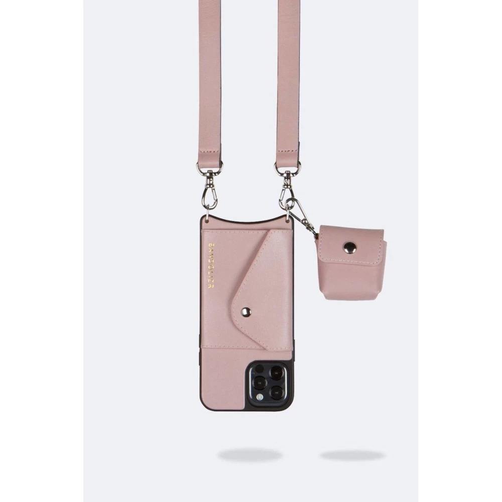 Bandolier Faux Fur Logo Tech Accessories For Women Smoke/silver X Airpod Pro 15 Bandolier Faux Fur Logo Tech Accessories For Women Smoke/silver X Airpod Pro - Image 15