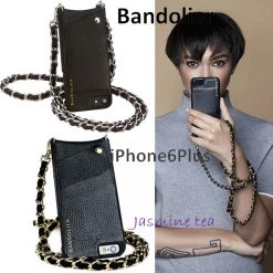 Bandolier Online Shop 20 Bandolier LIBBY Leather Smart Phone Cases For Women Black/gold X Iphone6plus