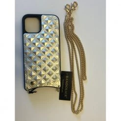 Bandolier 2020-21FW Studded Chain Plain IPhone 8 IPhone 8 Plus IPhone X For Women Creme/gold X Iphone 13 Pro -Bandolier Online Shop org 1074