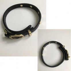 Bandolier SARAH Studded Pet Supplies Black/gold X Small -Bandolier Online Shop org 1079