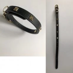 Bandolier SARAH Studded Pet Supplies Black/gold X Small -Bandolier Online Shop org 1081