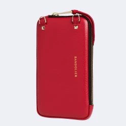 Bandolier Street Style Plain Leather IPhone 8 IPhone 8 Plus IPhone X For Women Croco Green Pewter +2000 X One Size -Bandolier Online Shop org 1127