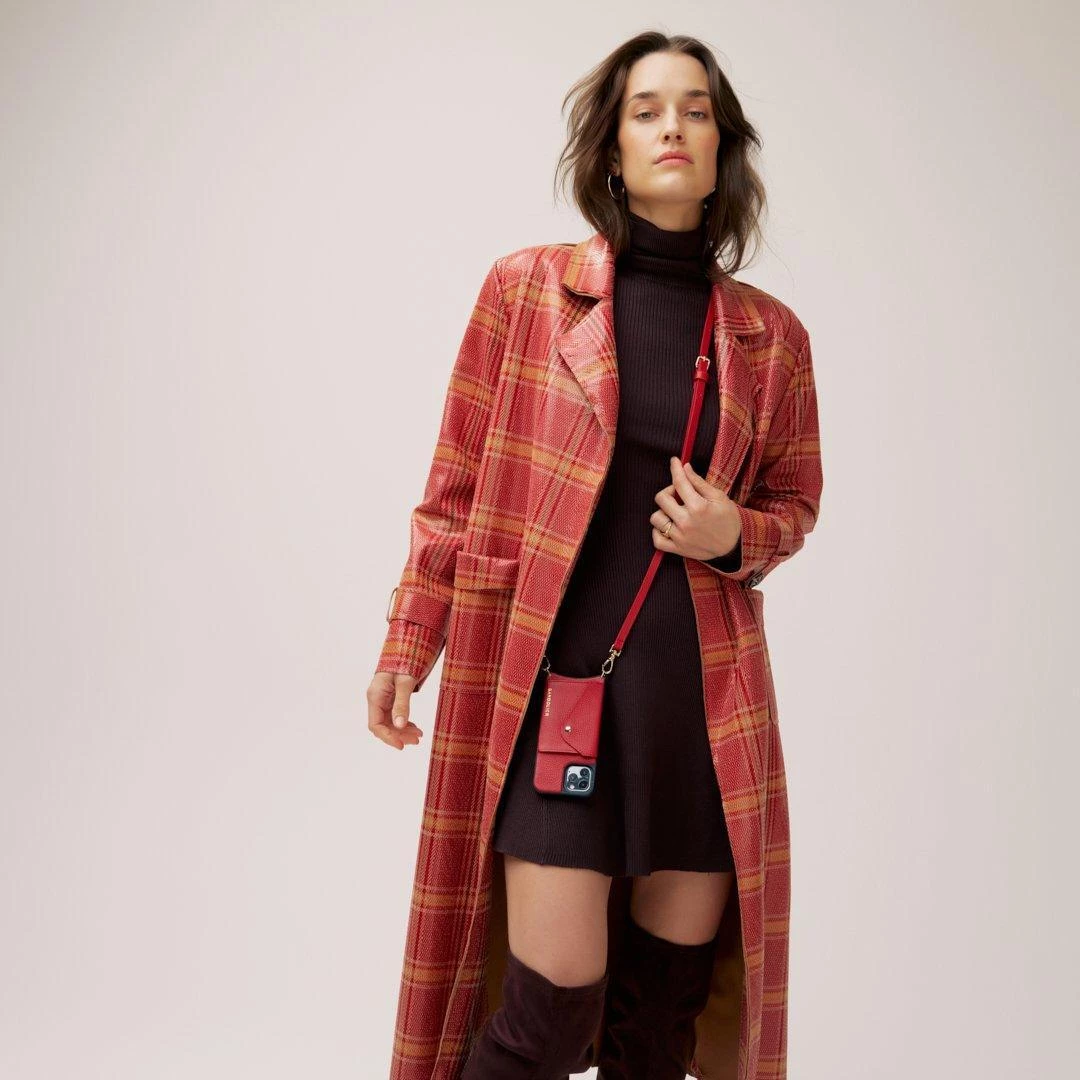 Bandolier Plain Leather IPhone 8 IPhone 8 Plus IPhone XS IPhone XS Max For Women Blue X Iphone 13 2 Bandolier Plain Leather IPhone 8 IPhone 8 Plus IPhone XS IPhone XS Max For Women Blue X Iphone 13 - Image 2