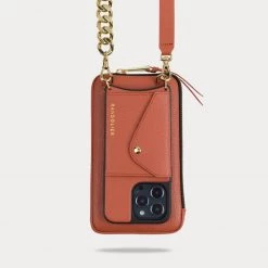 Bandolier Unisex Chain Plain Leather Co-ord Logo IPhone 13 For Women Clay/gold X Iphone 12 Pro Max 29 Bandolier Unisex Chain Plain Leather Co-ord Logo IPhone 13 For Women Clay/gold X Iphone 12 Pro Max -Bandolier Online Shop org 1172