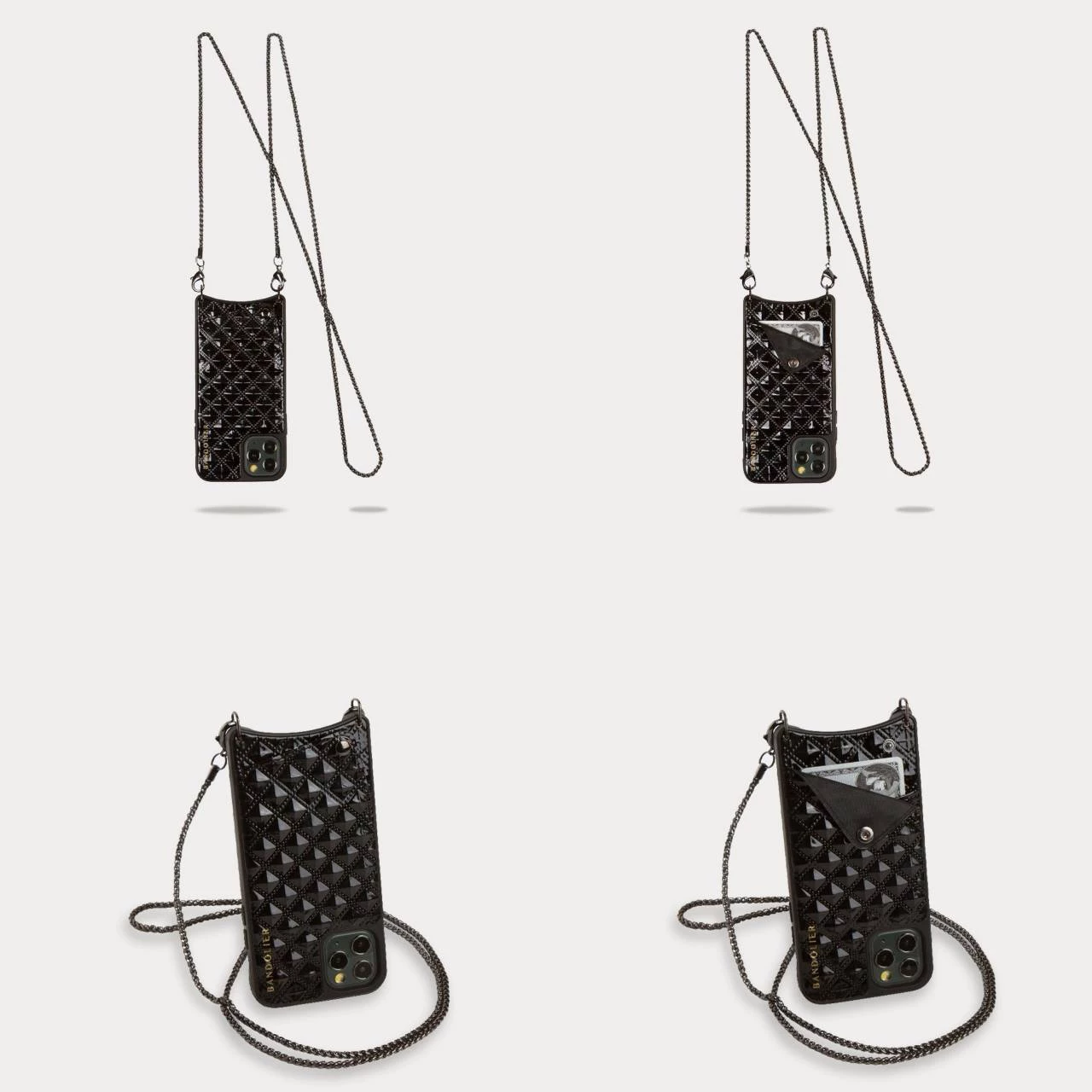 Bandolier Chain IPhone 8 IPhone 8 Plus IPhone X Bridal IPhone XS For Women Cream/gold X Iphone 12 Mini 3 Bandolier Chain IPhone 8 IPhone 8 Plus IPhone X Bridal IPhone XS For Women Cream/gold X Iphone 12 Mini - Image 3