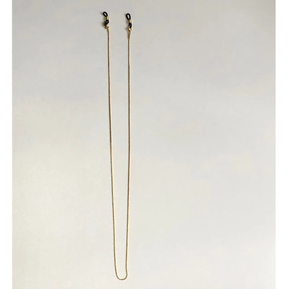 Bandolier Street Style Chain Plain Face Masks For Women Gold X One Size 4 Bandolier Street Style Chain Plain Face Masks For Women Gold X One Size - Image 4