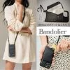 Bandolier 2020-21FW Unisex Plain IPhone 8 IPhone 8 Plus IPhone X IPhone XS For Women Black/gold X Iphone 13 Pro