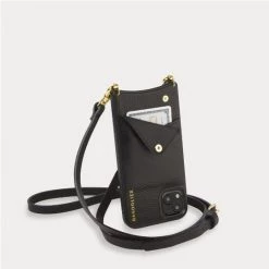 Bandolier 2020-21FW Unisex Plain IPhone 8 IPhone 8 Plus IPhone X IPhone XS For Women Black/gold X Iphone 13 Pro -Bandolier Online Shop org 1289