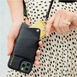 Bandolier 2020-21FW Unisex Plain IPhone 8 IPhone 8 Plus IPhone X IPhone XS For Women Black/gold X Iphone 13 Pro -Bandolier Online Shop org 1293