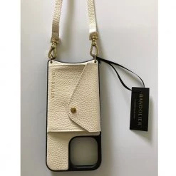 Bandolier Plain Leather IPhone 8 IPhone 8 Plus IPhone X IPhone XS For Women Ivory/gold X Iphone 12 Pro Max -Bandolier Online Shop org 1329