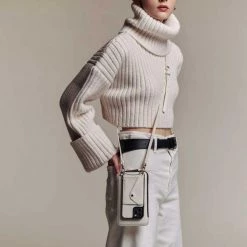 Bandolier Plain Leather IPhone 8 IPhone 8 Plus IPhone X IPhone XS For Women Ivory/gold X Iphone 12 Pro Max -Bandolier Online Shop org 1330