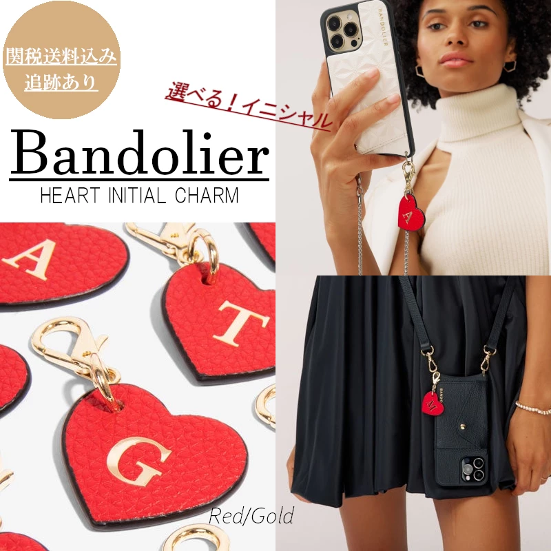 Bandolier Heart Plain Leather IPhone 8 IPhone 8 Plus IPhone X For Women Red/gold X One Size 1 Bandolier Heart Plain Leather IPhone 8 IPhone 8 Plus IPhone X For Women Red/gold X One Size