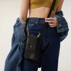 Bandolier Leather Smart Phone Cases For Women Black /silver X One Size -Bandolier Online Shop org 1357