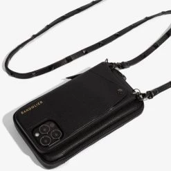 Bandolier Leather Smart Phone Cases For Women Black /silver X One Size -Bandolier Online Shop org 1359