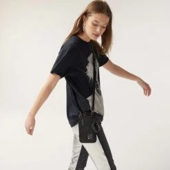 Bandolier Leather Smart Phone Cases For Women Black /silver X One Size -Bandolier Online Shop org 1367