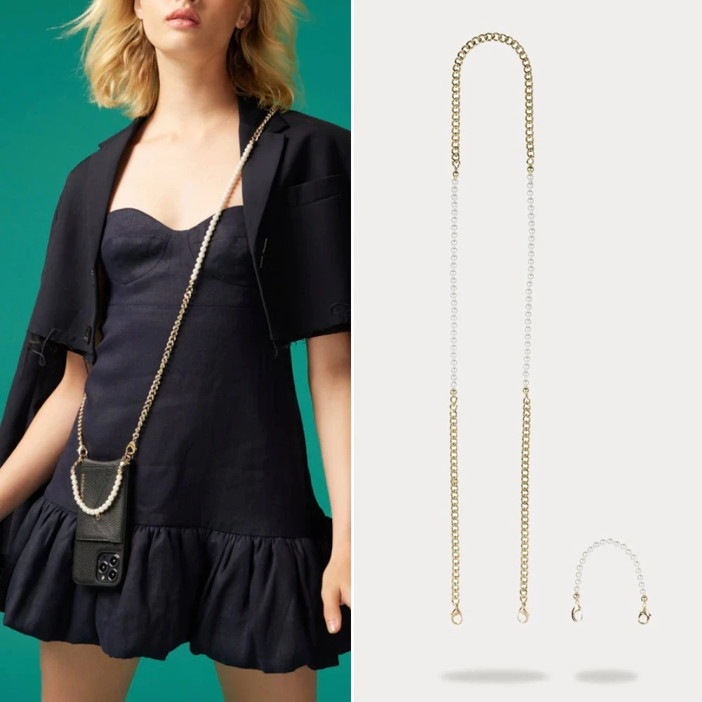 Bandolier Plain Smart Phone Cases For Women Ivory/gold X One Size 1 Bandolier Plain Smart Phone Cases For Women Ivory/gold X One Size