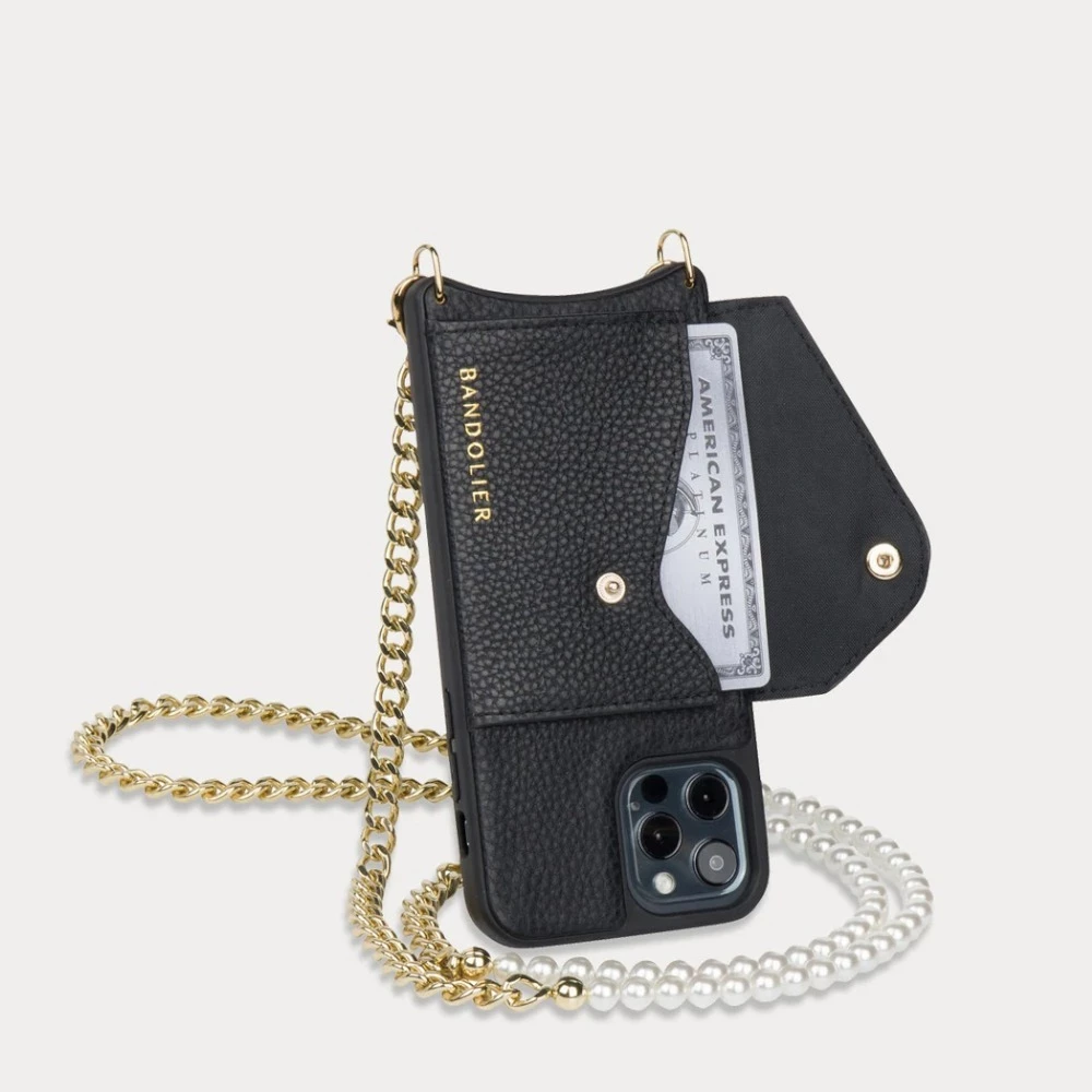 Bandolier Plain Smart Phone Cases For Women Ivory/gold X One Size 10 Bandolier Plain Smart Phone Cases For Women Ivory/gold X One Size - Image 10