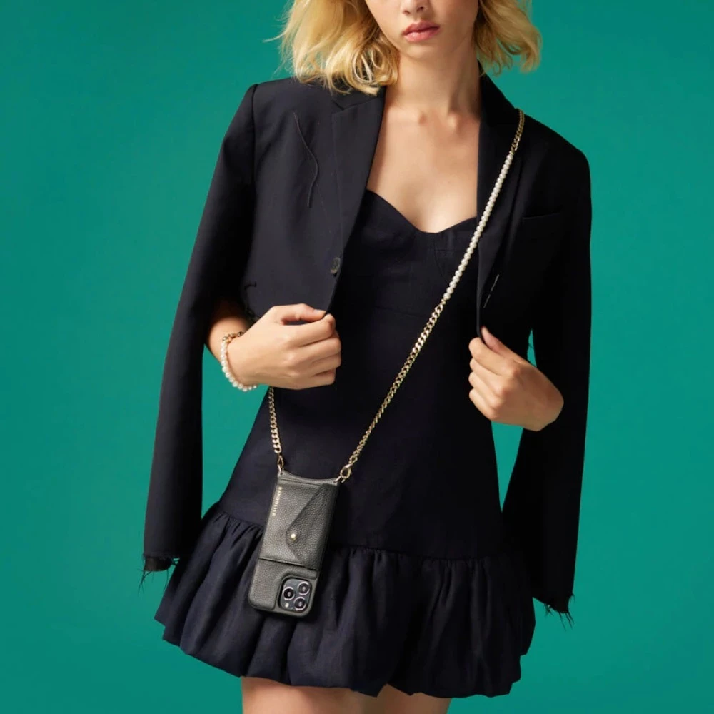 Bandolier Plain Smart Phone Cases For Women Ivory/gold X One Size 13 Bandolier Plain Smart Phone Cases For Women Ivory/gold X One Size - Image 13