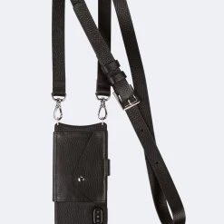 Bandolier 2020 Cruise Unisex Street Style Plain Leather IPhone 8 IPhone 8 Plus For Women Black/silver X Iphone12promax -Bandolier Online Shop org 1408