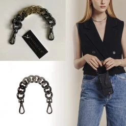 Bandolier Chain Smart Phone Cases For Women Black/silver X One Size