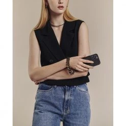 Bandolier Chain Smart Phone Cases For Women Black/silver X One Size -Bandolier Online Shop org 1453