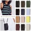 Bandolier Plain Leather IPhone 8 IPhone 8 Plus IPhone X IPhone XS For Women F. Green/croc/pewter X One Size