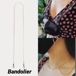 Bandolier Casual Style Chain Party Style Office Style Elegant Style For Women Gold X One Size
