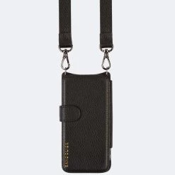 Bandolier 2019-20FW Street Style Plain Leather IPhone 8 IPhone 8 Plus IPhone X For Women Black/silver X Iphone 12/12pro -Bandolier Online Shop org 1522