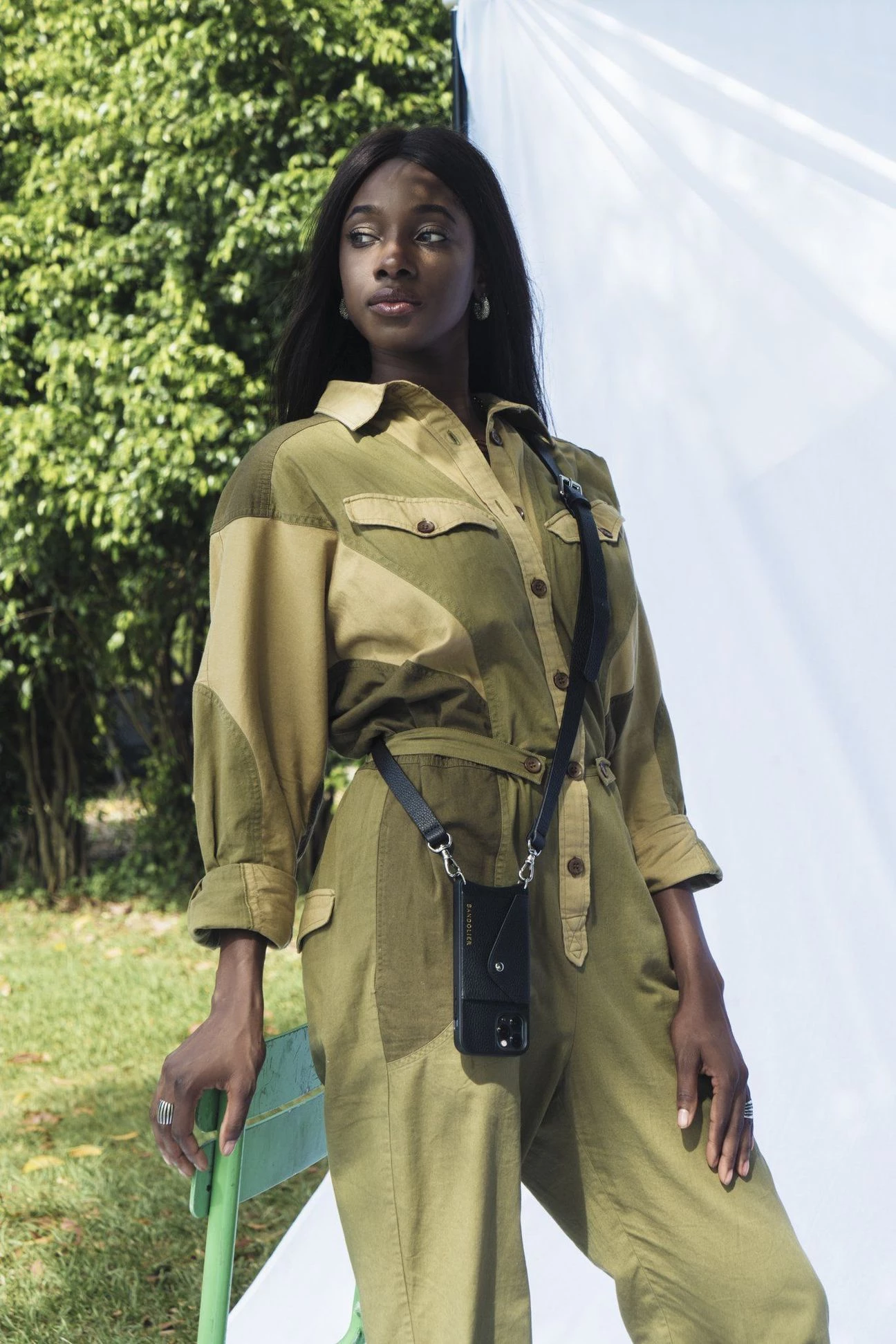 Bandolier Street Style Plain Leather IPhone 8 IPhone 8 Plus IPhone X For Women Black Gold X Iphone 13 Mini 7 Bandolier Street Style Plain Leather IPhone 8 IPhone 8 Plus IPhone X For Women Black Gold X Iphone 13 Mini - Image 7