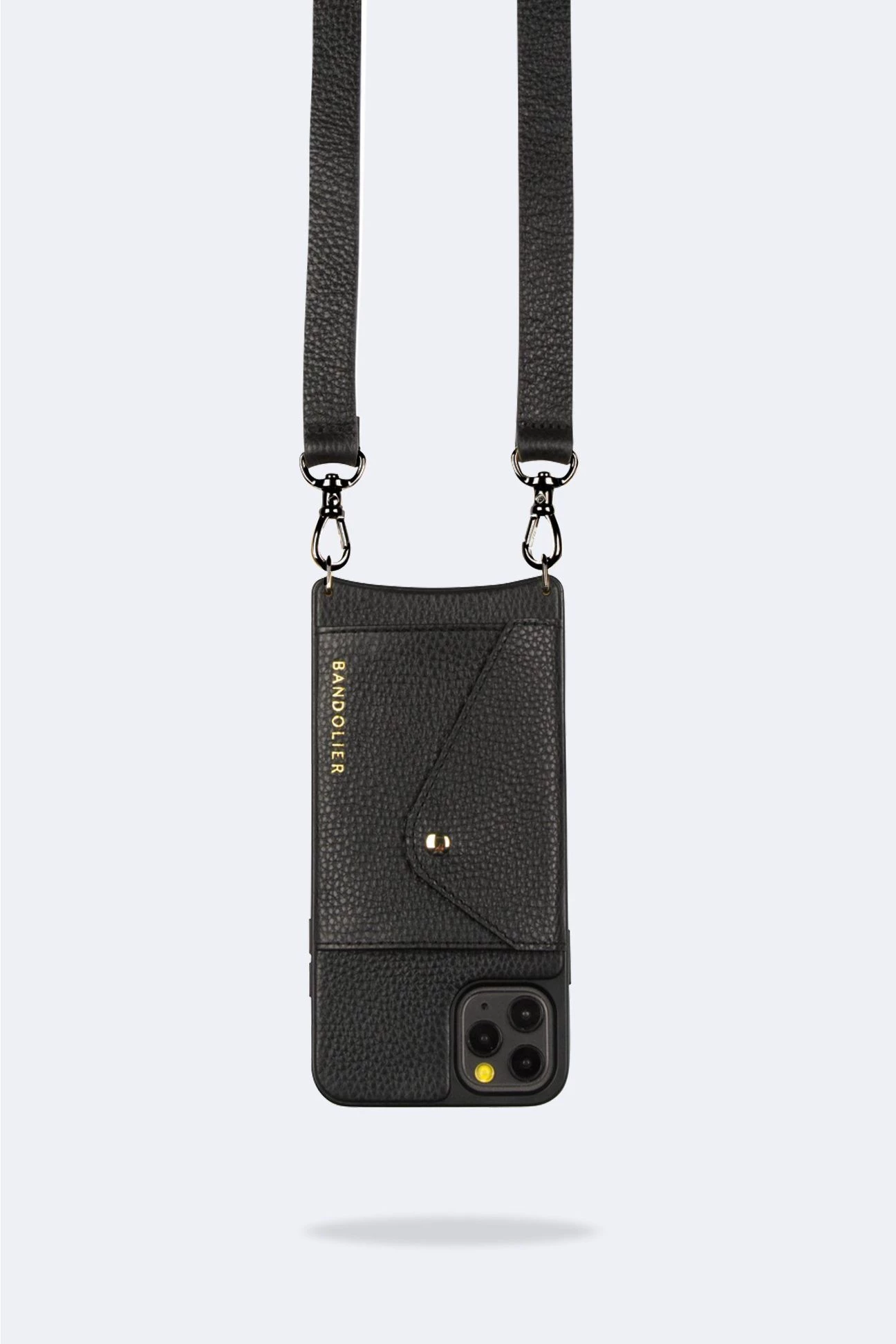 Bandolier Street Style Plain Leather IPhone 8 IPhone 8 Plus IPhone X For Women Black Gold X Iphone 13 Mini 8 Bandolier Street Style Plain Leather IPhone 8 IPhone 8 Plus IPhone X For Women Black Gold X Iphone 13 Mini - Image 8