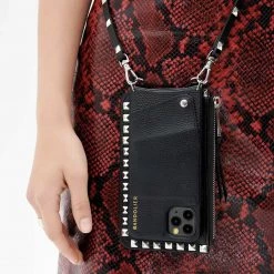 Bandolier Plain Leather IPhone 8 IPhone 8 Plus IPhone X IPhone XS For Women F. Evergreen/gold X One Size -Bandolier Online Shop org 1595