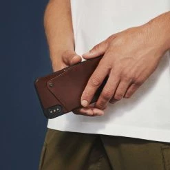 Bandolier Plain Leather IPhone 8 IPhone 8 Plus IPhone X IPhone XS For Women Wine/pewter X Iphone Xs Max -Bandolier Online Shop org 1611