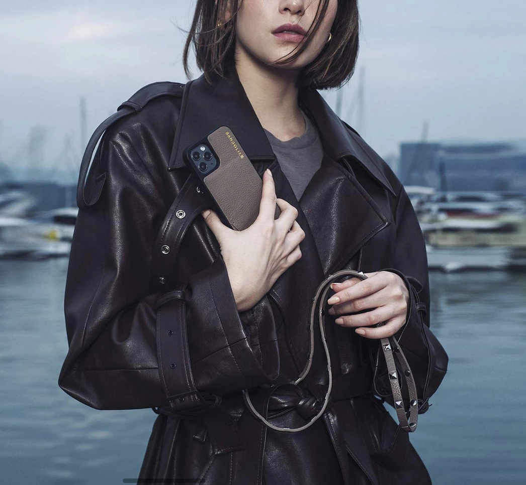 Bandolier Plain Leather IPhone 8 IPhone X IPhone XS IPhone XS Max For Women Black/pewter X Iphone Xs/x 19 Bandolier Plain Leather IPhone 8 IPhone X IPhone XS IPhone XS Max For Women Black/pewter X Iphone Xs/x - Image 19