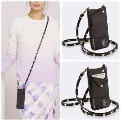 Bandolier Plain Leather IPhone XS Max IPhone XR Logo IPhone 11 Pro For Women Black/silver X Iphone Xr -Bandolier Online Shop org 176