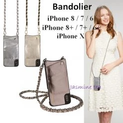Bandolier Online Shop 12 Bandolier LUCY Smart Phone Cases For Women Silver/silver X Iphone8+/7+/6+